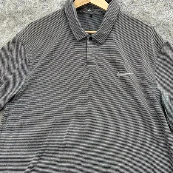 Nike Tiger Woods Dri-Fit Men’s Polo Shirt Size Small Gray | Performance Golf Act - Picture 6 of 11